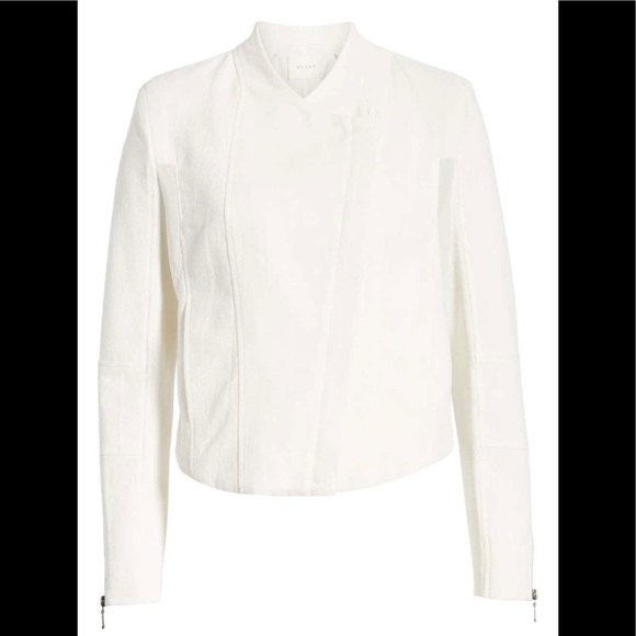 BLANKNYC Mesh Detail Crepe Jacket Windy City Small - Picture 5 of 12